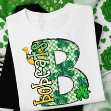 Load image into Gallery viewer, St Patrick’s Day Checkered Mascots DROPDOWN TRANSFER CSD JAN 26