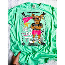 Load image into Gallery viewer, Glitz Glam Let’s Go Team Mascots Dropdown With Pocket TRANSFER CTD