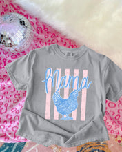 Load image into Gallery viewer, Mama Hen Pink Stripes TRANSFER APR 26