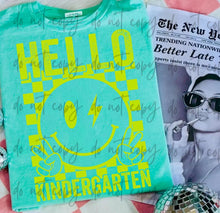 Load image into Gallery viewer, Hello Happy Checker Peace B2S Grades DROPDOWN TRANSFER