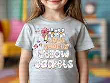 Load image into Gallery viewer, 100 Days Smarter Girly Polka Dot Mascot TRANSFER CAP JAN