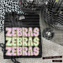 Load image into Gallery viewer, Iridescent Leopard Stacked Mascot Dropdown TRANSFER CAP MAY