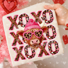 Load image into Gallery viewer, XOXO Faux Leopard Pink Dropdown TRANSFER VIRGO DEC 25