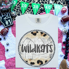 Load image into Gallery viewer, Leopard Volleyball Background Mascot Dropdown TRANSFER CAP FEB