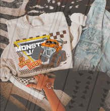 Load image into Gallery viewer, Monster J Trucks Checkered DROPDOWN TRANSFER TGG MAR