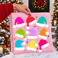 Load image into Gallery viewer, Santa Hat Collage Stars TRANSFER TCC OCT 26