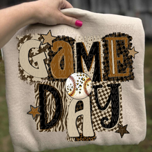 Load image into Gallery viewer, Brown Game Day Magazine Cutout DROPDOWN TRANSFER CSD FEB 26