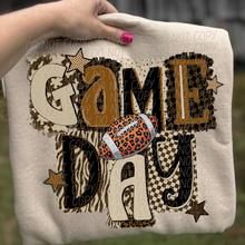 Load image into Gallery viewer, Brown Game Day Magazine Cutout DROPDOWN TRANSFER CSD FEB 26