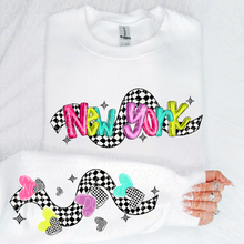 Load image into Gallery viewer, Bright Checkered States(All 50 states available) DTF TRANSFER