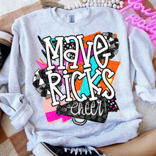 Load image into Gallery viewer, Bright Retro Cheer Mascots Dropdown TRANSFER CSD JUNE 25