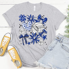 Load image into Gallery viewer, Play Ball Volleyball Collage DROPDOWN TRANSFER BIA