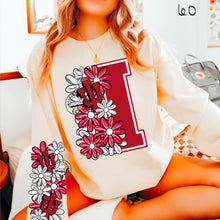 Load image into Gallery viewer, Floral Skulls And Letters Sports Team With Sleeve TRANSFER MMD