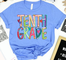 Load image into Gallery viewer, Cheery School Doodle Grades DROPDOWN TRANSFER