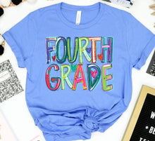 Load image into Gallery viewer, Cheery School Doodle Grades DROPDOWN TRANSFER
