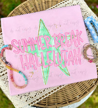 Load image into Gallery viewer, Summer Break Hallelujah Star TRANSFER TCC ET 26