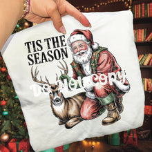 Load image into Gallery viewer, Tis The Season Santa Hunting or Fishing Skintone Dropdown TRANSFER RTD NOV 25