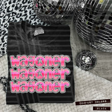 Load image into Gallery viewer, Pink Triple Stacked Mascot Dropdown TRANSFER CAP MAY