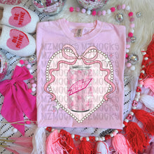 Load image into Gallery viewer, Pink Themed Heart Frame Drinks DROPDOWN TRANSFER MZM JAN 26