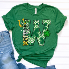 Load image into Gallery viewer, St Patrick’s Day Checkered Mascots DROPDOWN TRANSFER CSD JAN 26