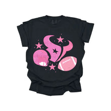 Load image into Gallery viewer, Pink + Purple Toned Football Team DROPDOWN TRANSFER MWG JUNE 25