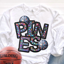 Load image into Gallery viewer, Rhinestone Basketball Mascots DROPDOWN TRANSFER CSD