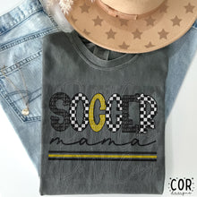 Load image into Gallery viewer, Soccer Mama Checkered Color Dropdown TRANSFER FEB COR