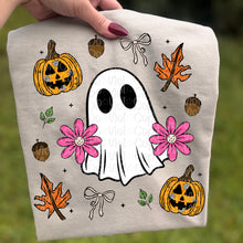 Load image into Gallery viewer, Ghost Floral Leaves TRANSFER VIRGO SEPT 25