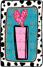 Load image into Gallery viewer, Valentines Box Letter Name CUSTOMIZED DTF Transfer