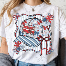 Load image into Gallery viewer, Baseball + T-Ball + Softball Mama Hat DROPDOWN TRANSFER MZM FEB 26