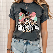 Load image into Gallery viewer, Leopard Apple Polka Dot Bow B2S Alpha Grades DROPDOWN TRANSFER
