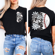 Load image into Gallery viewer, Floral Ball Baseball Team With Pocket DROPDOWN TRANSFER MMD APR