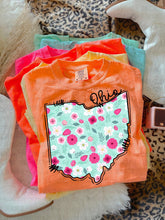 Load image into Gallery viewer, Pink Floral States (all 50 states available) TRANSFER CARTER MAR 26