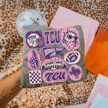 Load image into Gallery viewer, Team Doodle Collage TRANSFER PEACHY SEP 26