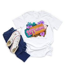 Load image into Gallery viewer, Hello Grades Leopard And Floral Background Pencil TRANSFER