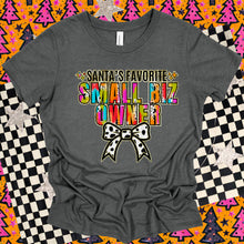 Load image into Gallery viewer, Santa’s Favorite Title Gold Glitter Brush Dalmatian TRANSFER TGG