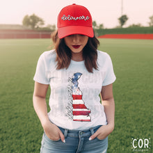 Load image into Gallery viewer, Distressed Flag States (All 50 states available) DTF TRANSFER COR