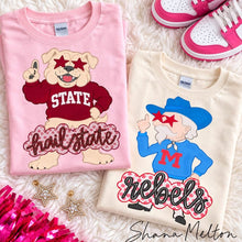Load image into Gallery viewer, Campus Cuties Mascots DROPDOWN TRANSFER EM OCT 26