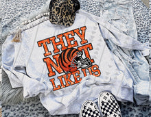 Load image into Gallery viewer, They Not Like Us Faux Embroidery Mascot DROPDOWN TRANSFER TGG 24
