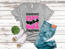 Load image into Gallery viewer, Checkered On Wednesday We Wear Pink Mascots Drop Down TRANSFER