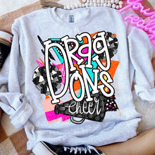 Load image into Gallery viewer, Bright Retro Cheer Mascots Dropdown TRANSFER CSD JUNE 25