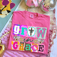 Load image into Gallery viewer, Grow In Grace Leopard Zebra Magazine Cutout TRANSFER DWS FEB 26