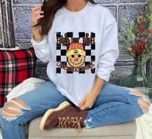 Load image into Gallery viewer, Ready For Christmas Break Reindeer Beanie Checkered (DROP DOWN COLORS) TRANSFER
