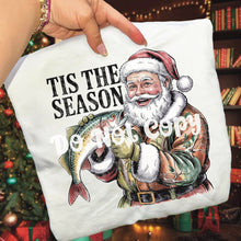 Load image into Gallery viewer, Tis The Season Santa Hunting or Fishing Skintone Dropdown TRANSFER RTD NOV 25