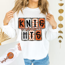 Load image into Gallery viewer, Basketball Boxes Letters Mascots With SLEEVE OPTION TRANSFER CAP JAN