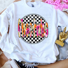 Load image into Gallery viewer, Preppy Checkered Mascot Dropdown TRANSFER SWD TEMP