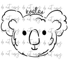 Load image into Gallery viewer, Doodle Single Color Mascots Dropdown TRANSFER