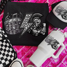 Load image into Gallery viewer, Rhinestone Band Bolt Mascot DROPDOWN TRANSFER