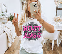 Load image into Gallery viewer, Pink Lace Mascot Bow Dropdown TRANSFER CAP FEB