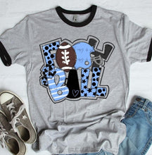 Load image into Gallery viewer, Football Word Art DROPDOWN TRANSFER