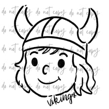 Load image into Gallery viewer, Doodle Single Color Mascots Dropdown TRANSFER